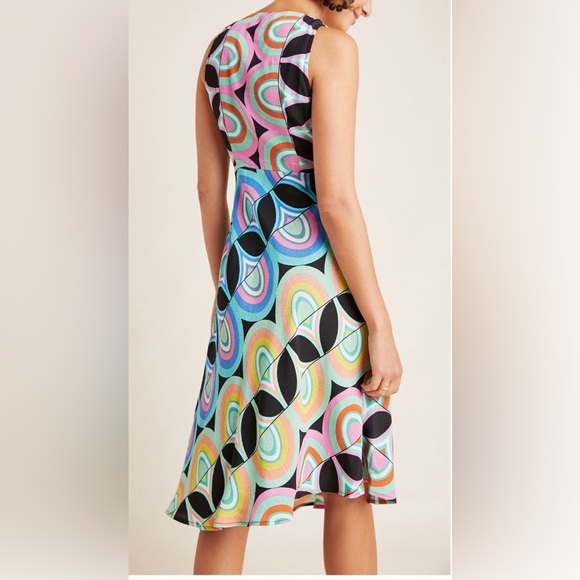 Anthropologie Kenzie Asymmetrical Dress, Size 10 - Picture 1 of 5